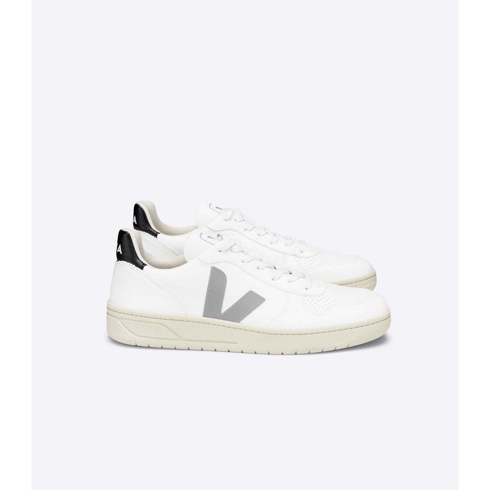 Veja V-10 CWL Cipő Női White/Grey/Black | HU 576OKI